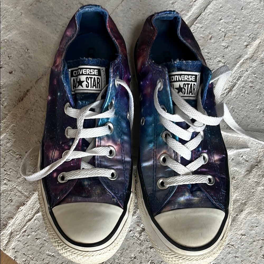 Converse Galaxy Print Sneakers